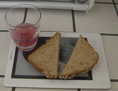 kindle as a food tray kindle as a food tray