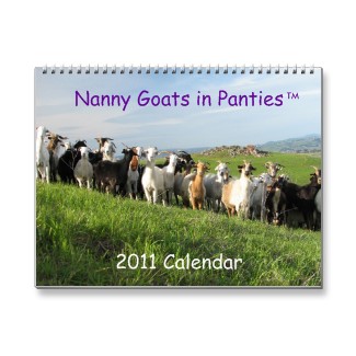 Nanny Goats in Panties, 2011 Calendar