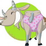 nanny goats in panties logo, daniella, seafood punch 