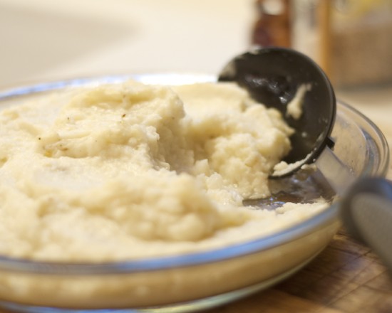 goat cheese, goat cheese recipe, cauliflower recipe, low carb recipe