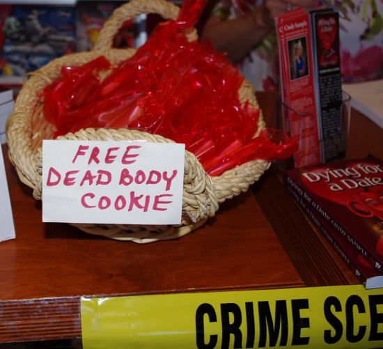 dead body cookie, Cindy Sample, Dying For a Date, Mystery Authors, Sacramento Authors