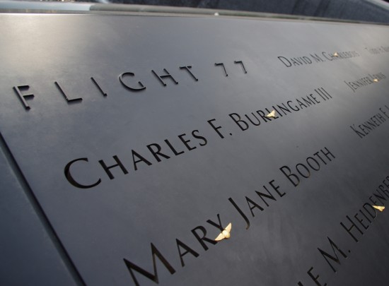 911 Memorial, 911 Memorial pictures, 911 Memorial flight 77