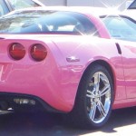 Angelyne, pink corvette, ANGELNN