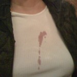 drinking problem wine spillage