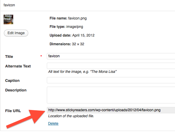 How to Make and Add a Favicon to Your Blog - Sticky Readers